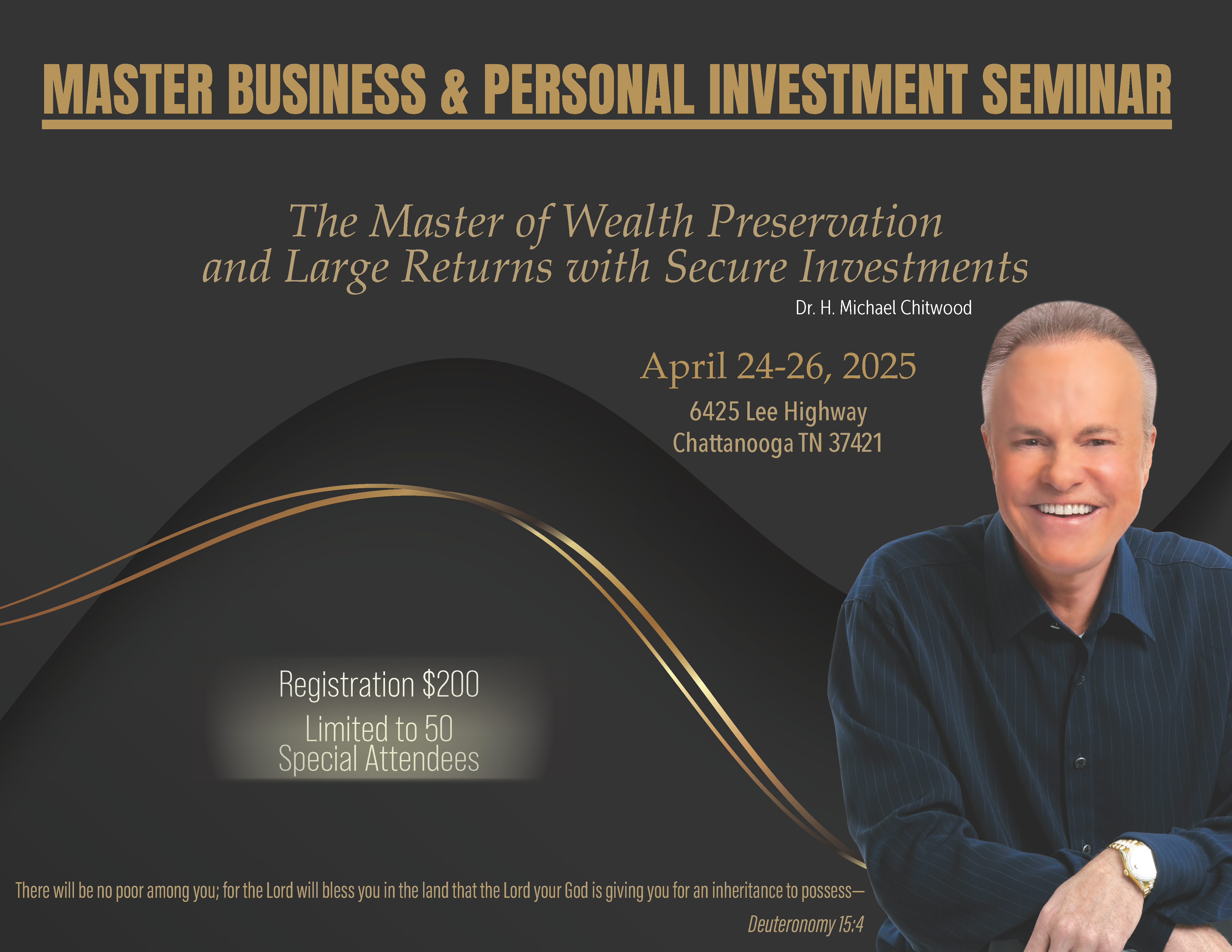 Master Business and Personal Investment Seminar